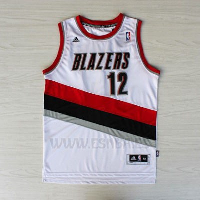 Camiseta Portland Trail Blazers LaMarcus Aldridge #12 Blanco